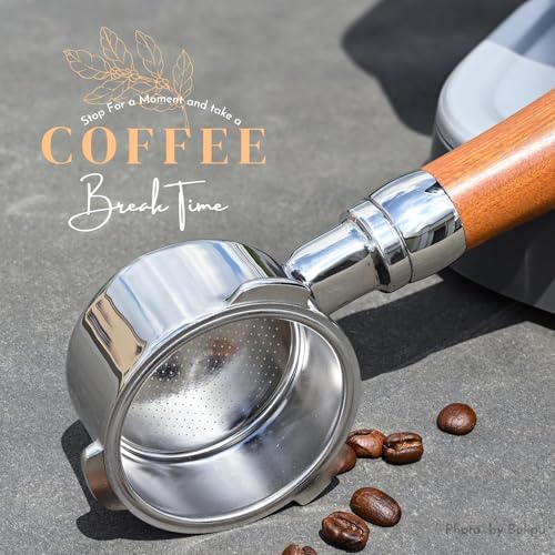 Image of 51mm Bottomless Portafilter, 3 Ears Espresso Portafilter for Gevi, Capresso, DONLIM, Mr. Coffee Cafe Barista, Bella Pro Series, Swan Nordic Espresso Machine