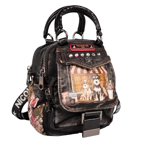 Bolsas, Luggage Nicole Lee Mochila Multifuncional de mezclilla estampada Sisters Secret SS24