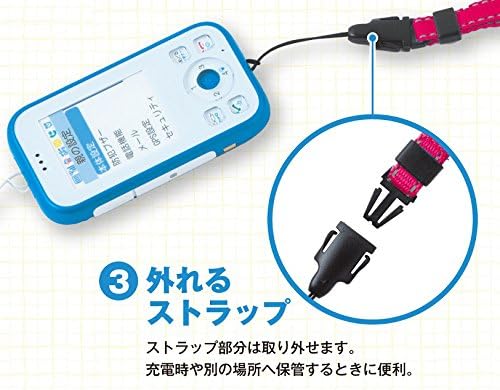 Amazon Co Jp ファニーズ ストラップ こどもケータイ用 ネックストラップ ピンク 家電 カメラ
