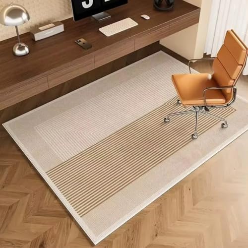 Tapis géométrique moderne de qualité supérieure pour décoration de bureau