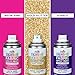 TULIP ColorShot Fabric Spray Paint, 3 Pack Jewel Tone Gem Colors Neon Pink, Glitter Gold, Purple