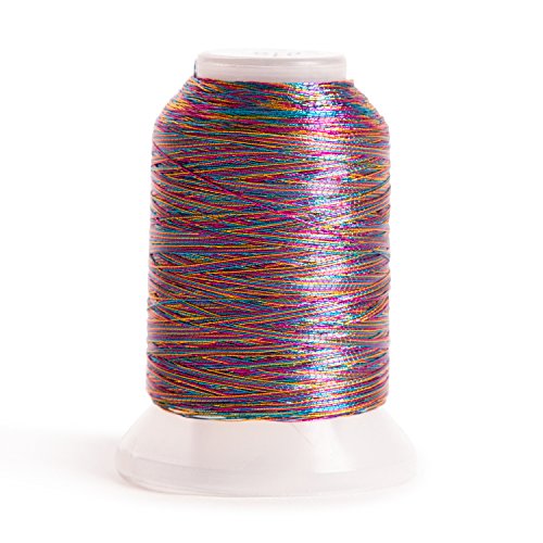 18 Metallic Embroidery Machine Thread + Thread Nets - Thumbnail 6