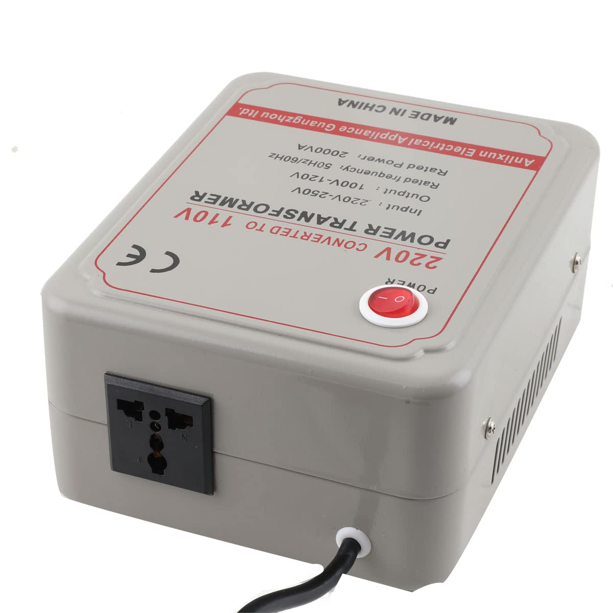 Trasformatori di potenza, adattatori per trasformatori boost e buck, adattatori per convertitori boost da 220 V a 110 V e buck da 220 V a 110 V