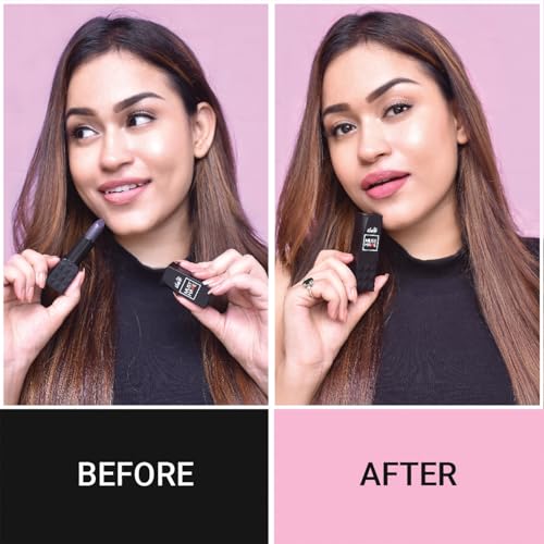 Image of Iba Must Have Black to Pink PH Lipstick, 3.5g | Moisturizing & Long Lasting | Glossy Finish | Enriched with Vitamin E & Argan | Halal Certified & Vegan Makeup