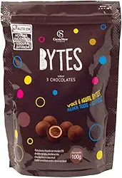 Bytes 3 Chocolates 100g Cacau Show