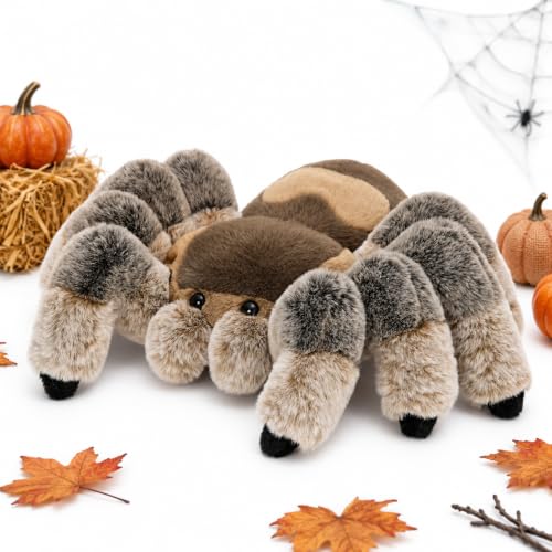 Image of MorisMos Large Spider Plush, 18 inch Giant Stuffed Animal Spider