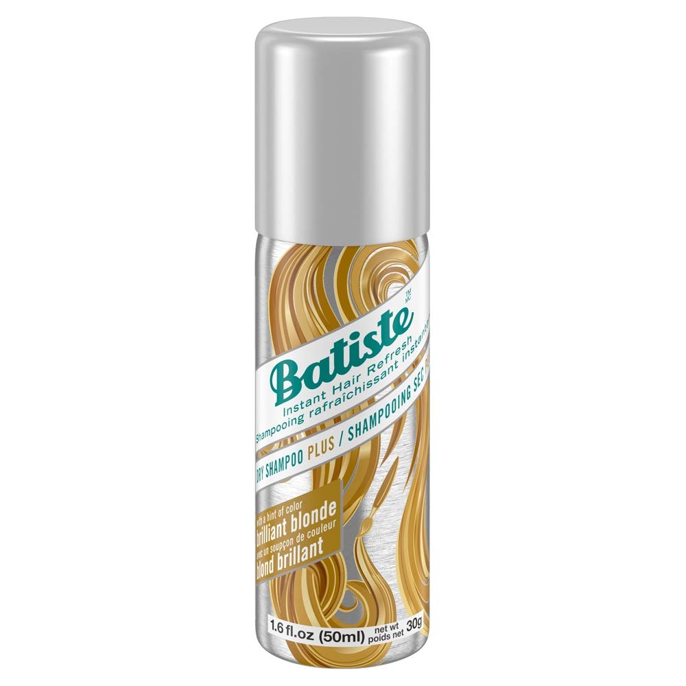 BatisteDry Shampoo Brilliant Blonde Mini Travel Size 1.6 oz (Pack of 3)