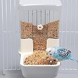 Automatic No Mess Bird Feeder - Bird Cage Accessories for...