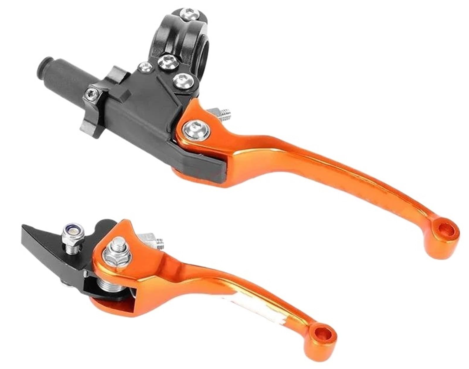 Gimegioyly Orange For Cb500r For Cbr500r For Cb 500R For Cbr 500R Off-Road Motorcycle Anti-Fall Brake Handle Clutch Clutch Brake Lever Handle(Orange)