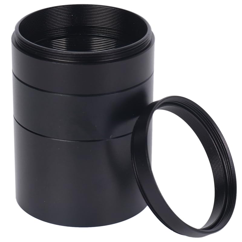 AMNOUR 2 Inch M42 Extension Tube Kit 5/10/15/30Mm M42X0.75 On Both Sides for Astronomy Professional Telescope Astrophotography