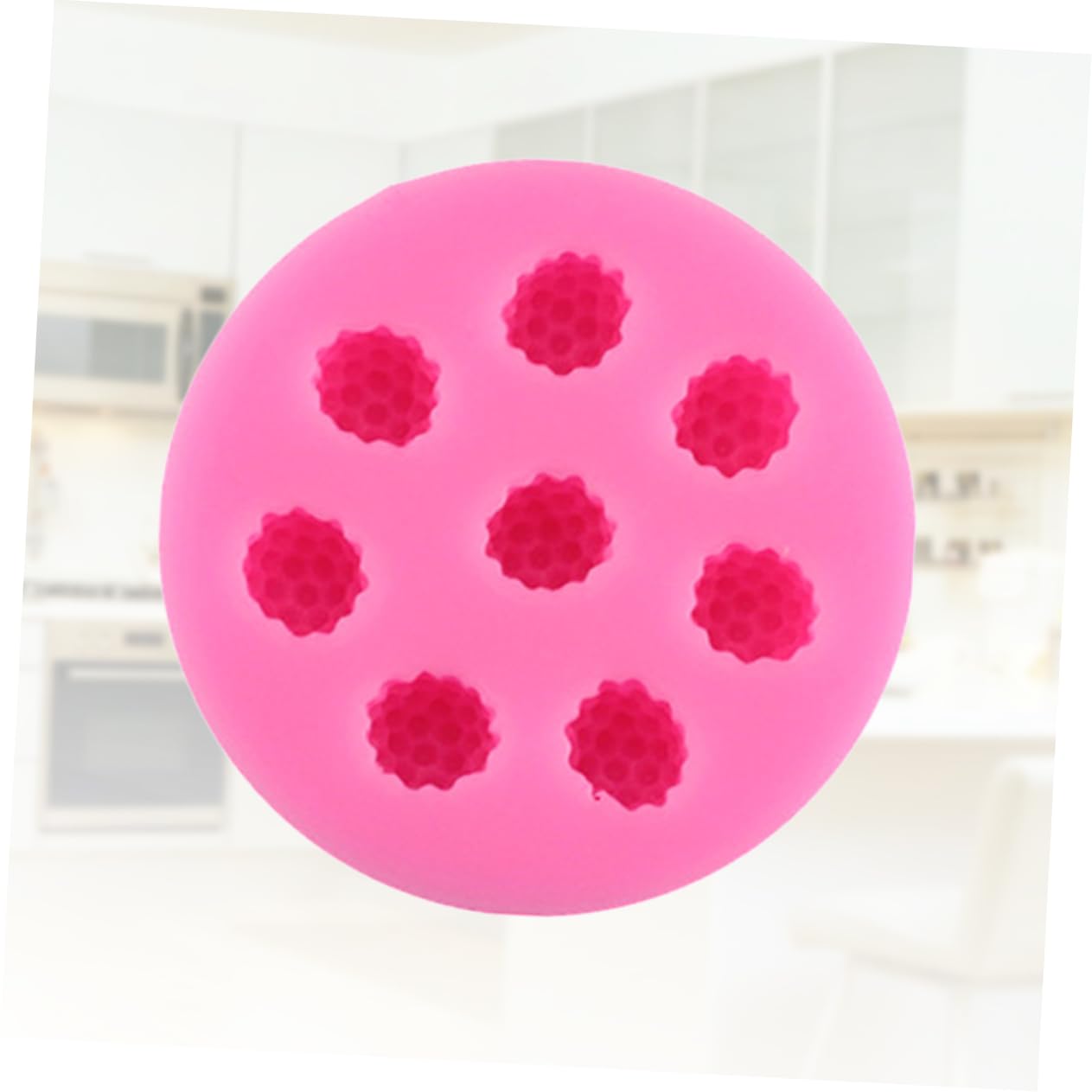 IMIKEYA 3pièces Moule Silicone à Compartiments Pour Décoration De Gâteaux Outil De Pâtisserie Pour Chocolat Et Desserts Rose