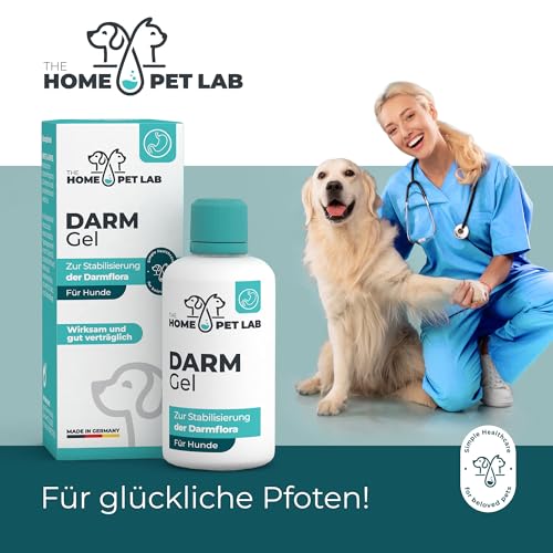 The Home Pet Lab Probiotika Darmpflege für den Hund - Zur Unterstützung des Darms und Einer gesunden Darmflora - Unterstützt die Darmgesundheit durch Stabilisierung der Verdauung
