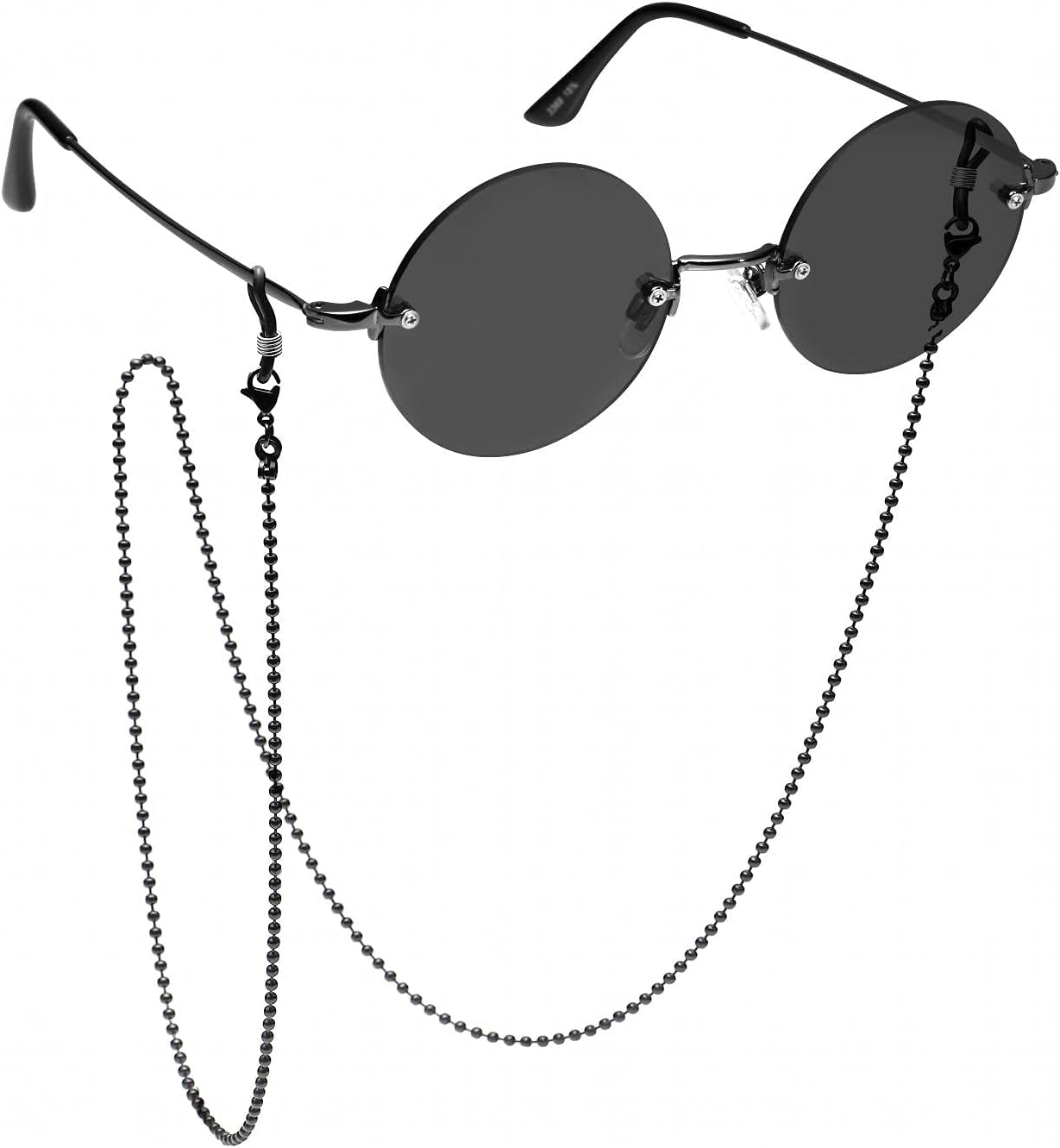 [Minister] メガネチェーン グラスコード 眼鏡 サングラス ストラップ ネックレス ステンレス 男女兼用