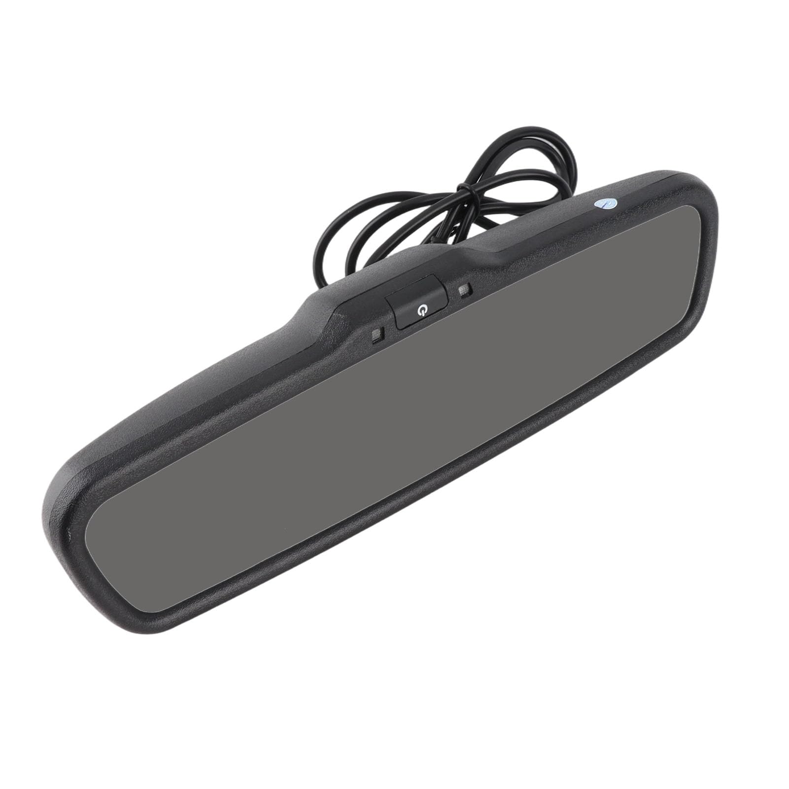 Monitor per specchietto retrovisore per Auto, Schermo da 4,3 Pollici con oscuramento Automatico retrovisore per specchietto retrovisore Monitor per retrovisore con Menu OSD per Telecamera retromarcia