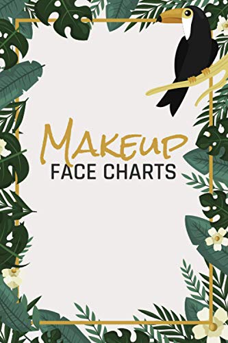 Makeup Face Charts: Blank Make-Up Face Charts Workbook to Practice - Supplies and Accessories for Makeup Artists - Over 100 Pages image 2