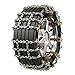 Produktbild SCCS Schneeketten 225 75 R16 Wohnmobil, Universal Schneekette Standmontage Easy Grip Gurt Auto Anfahrhilfe Kette Extrem Leichte Montage (A, L (205mm-285mm))
