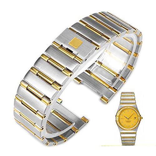 Bracelet montre Omega acier inoxydable solide pour remplacer un maillage usé