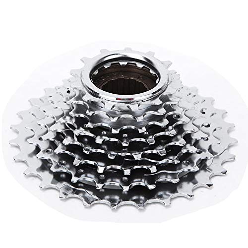 Volante traseiro de bicicleta com resistência ao desgaste brilhante, montanha de(8 speed-chrome plat