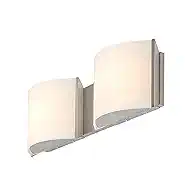 Unique Bathroom Vanity Lights, Over Mirror Light Fixture, 2-Light LED Wall Scones with Premium Arylic Shade for Indoor Bedroom Living Room Stairwell Accent Lighting