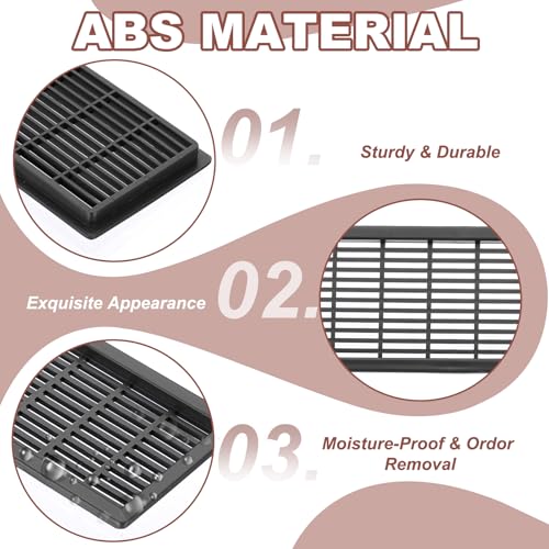 Grille d'aération meuble contre les odeurs de renfermé et humidité x3 - 4
