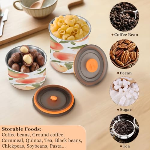 Envase de Café Hermético de Acero Inoxidable 17oz miniatura 5