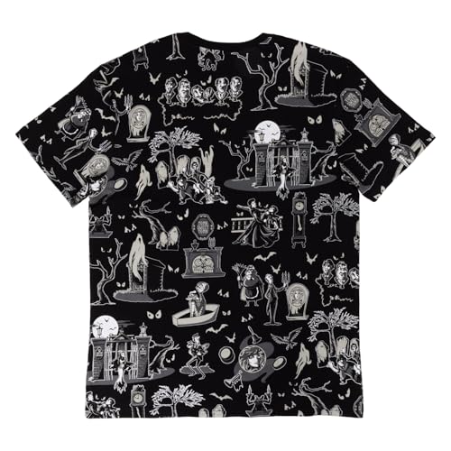 Loungefly Disney Haunted Mansion Unisex Tee Medium3