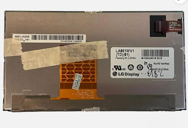 6.1inch LA061WV1(TD)(01) LCD Display Screen Touch Panel LA061WV1-TD01 for Toyota Camry RAV4