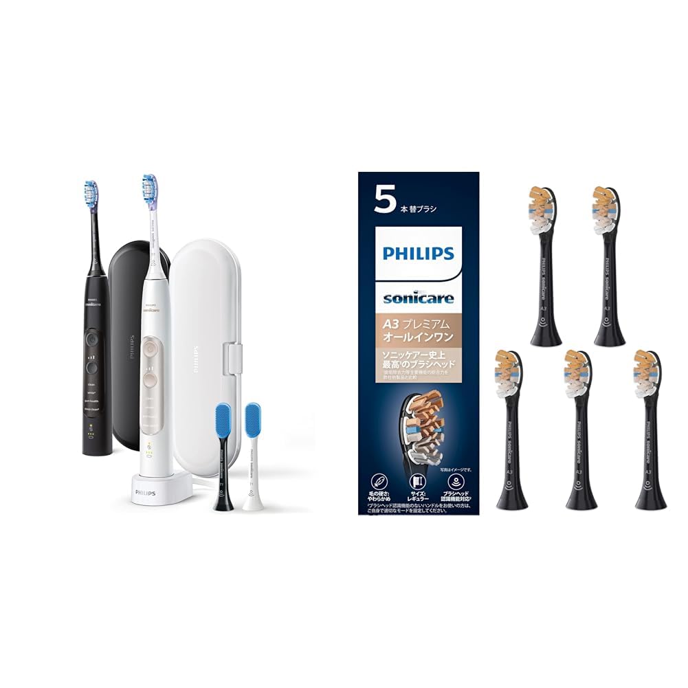 PHILIPS ソニッケアー ExpertClean 電動歯ブラシ本体セット Amazon.co.jp: 【セット買い】【Amazon.co.jp限定】 フィリップス 電動