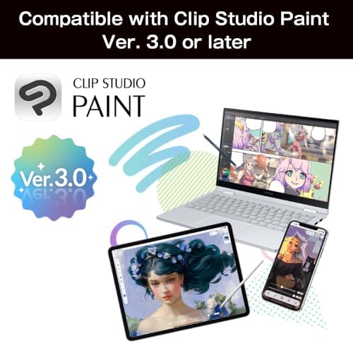 Clip Studio Tabmate 2 (International Version) [Compatible with iPad/iPhone] - Wireless handheld shortcut device compatible with any platform that makes drawing more efficient, enjoyable, and 4