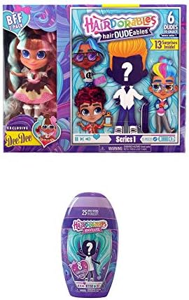 Hairdorables Hairdudeables Dee Dee BFF Pack and Shortcuts Bundle