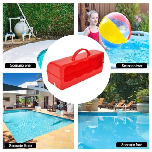 Cubitera de piscina de boca ancha: base de drenaje para entornos comunitarios 2