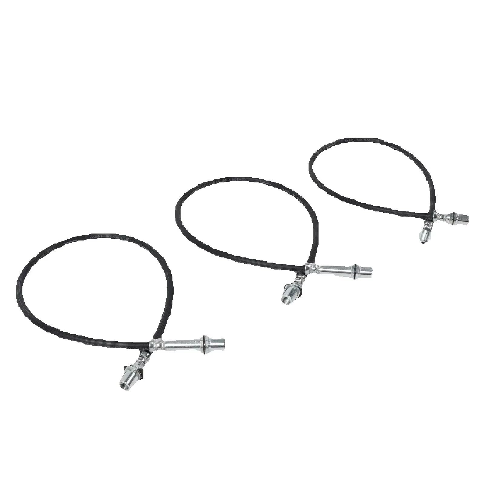 Car Brake Wear Indicators Compatible with Hilux for LN106 LN46 LN60 LN65 RN105 1983-1997 3Pcs Extended Brake Line Hose Kit BHK001 ZPN-33532