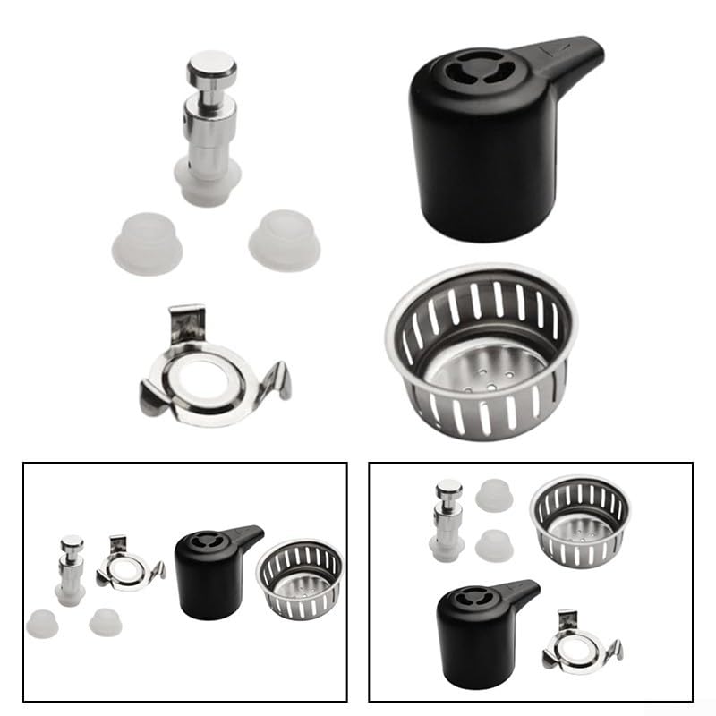 Kit de válvulas para olla a presión eléctrica, set de 7 piezas para reemplazo de válvulas sueltas o desgastadas, piezas de reparación fáciles de instalar miniatura 5