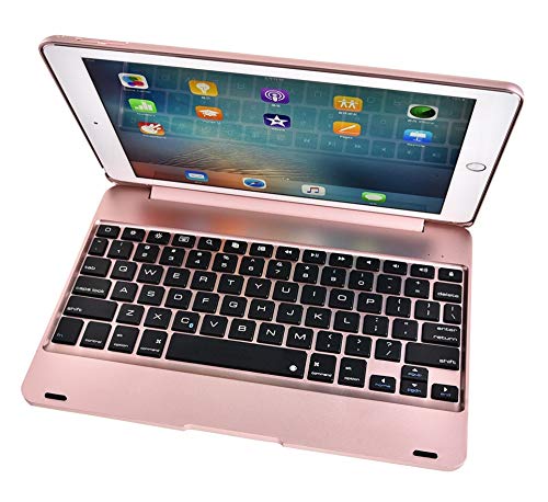 elegantstunning Voor i-Pad/air1/2 pro 9.7 Tablet PC Slim Draadloze draadloze Toetsenbord Rose goud