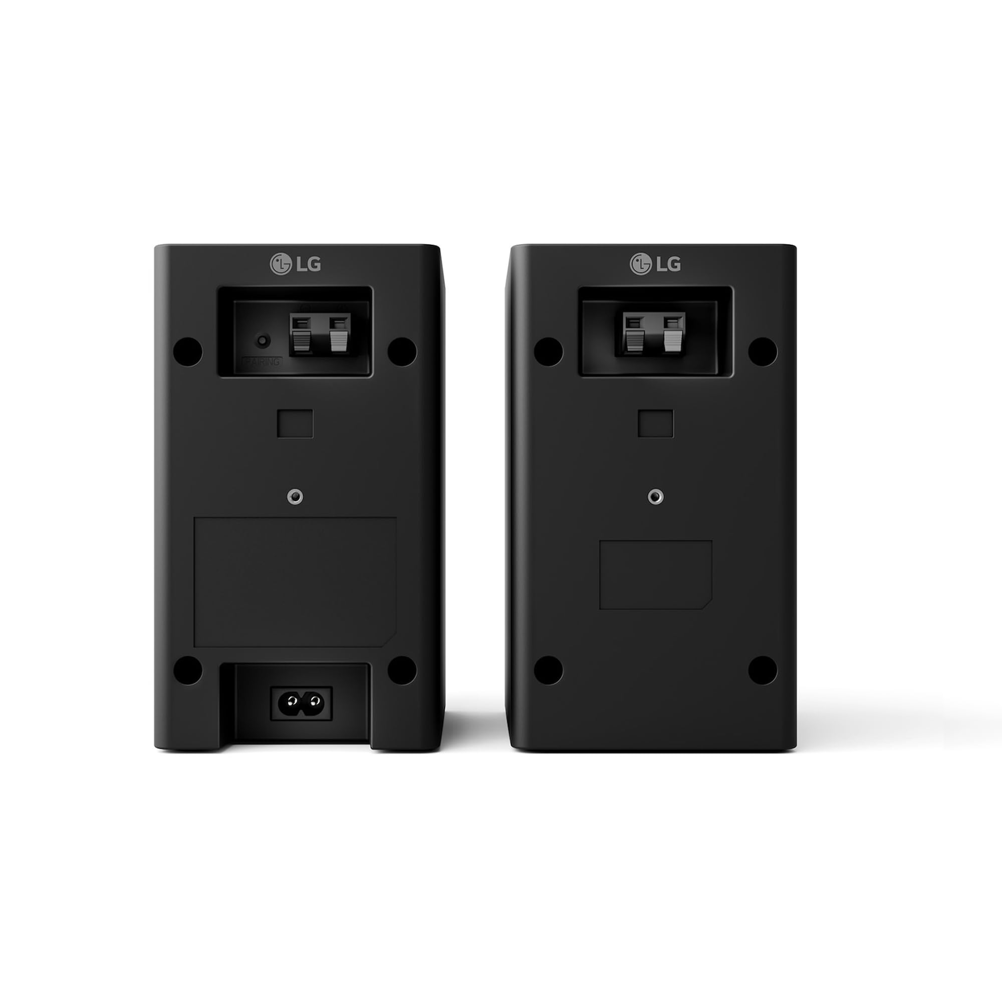 LG SPT8-S - Kit de Altavoces Traseros, Kit de Altavoces Traseros para Barras de Sonido, 100W Potencia y 2.0 Canales, Sonido Potente y Envolvente, Diseño Adaptado a tu Espacio, Negro — view 3
