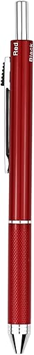 Vista 15 de DunBong Ballpoint Metal D1 - Recambio para bolígrafo multifunción, paquete de 5 piezas (azul) D1-blue,Negro -,Blue,D1-negro,D1-rojo,Rojo