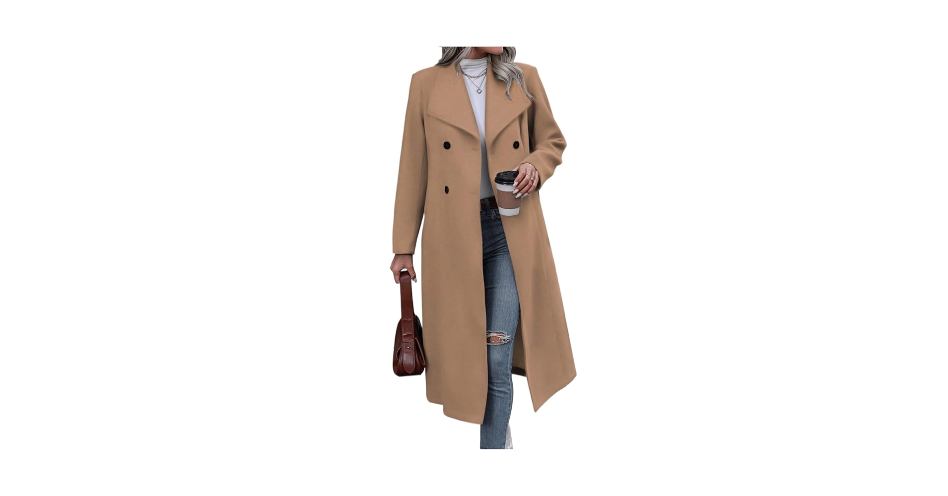SINSS Wide long trench coat ブラウン サイズM 完売品】SINSS Wide long trench coat ブラウン M SINSS（シンス