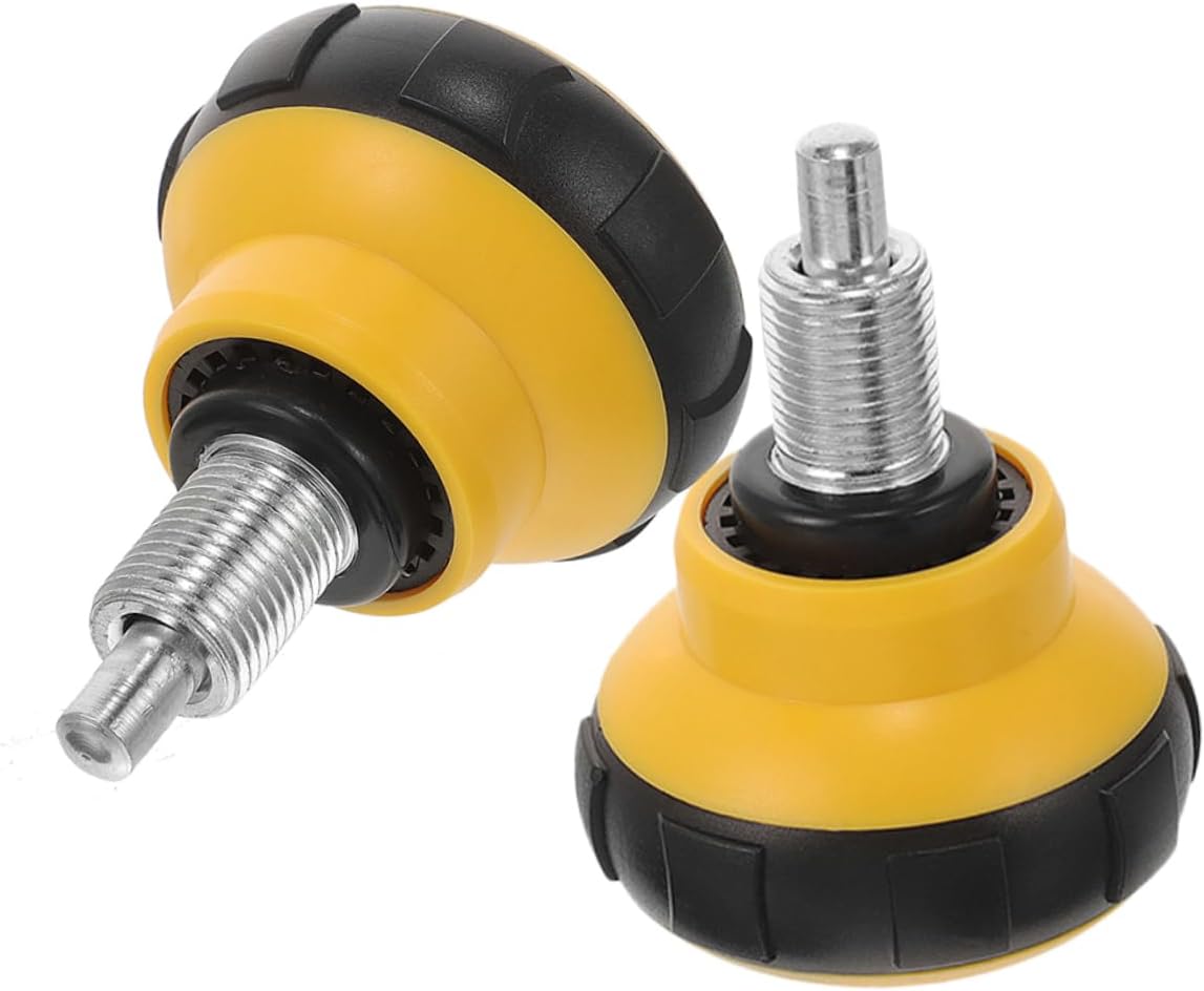 2Pcs Pin Knob Replacement Parts for Fitness Equipment Durable Spring Pull Pins for Height Adjustment Compatible with Various Gym Machines and Exercise Bikes