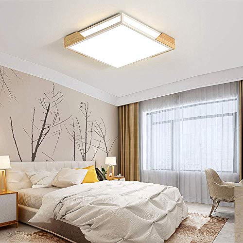 Plafón LED de madera para eliminar zonas oscuras en pasillos y dormitorios 3
