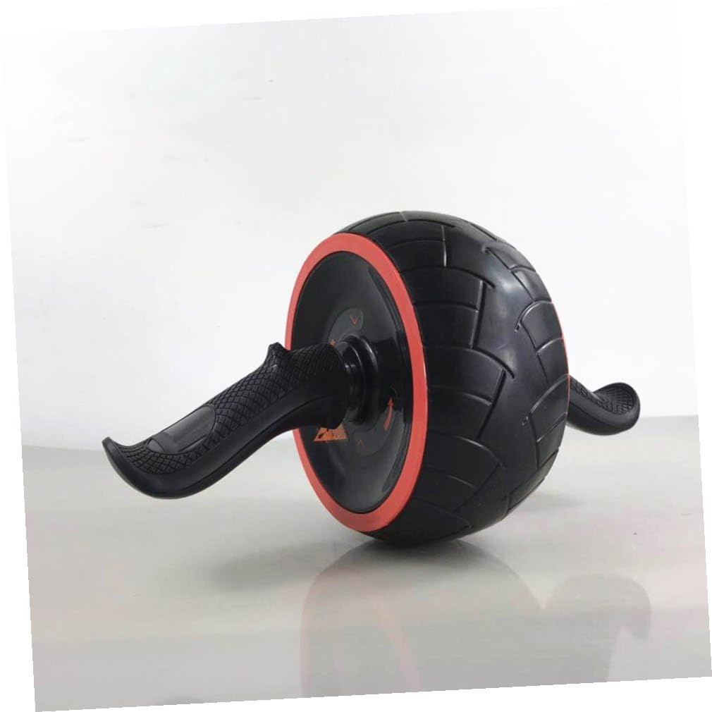 TOPBATHY Ruota Addominali Fitness in Gomma Antiscivolo per Esercizi Addominali Mute Attrezzo per Allenamento Core Uomo Donna Adatta Ginnastica Casa e Perdita Peso
