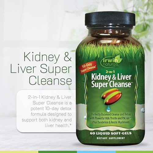 Irwin Naturals 2-in-1 Kidney & Liver Super Cleanse