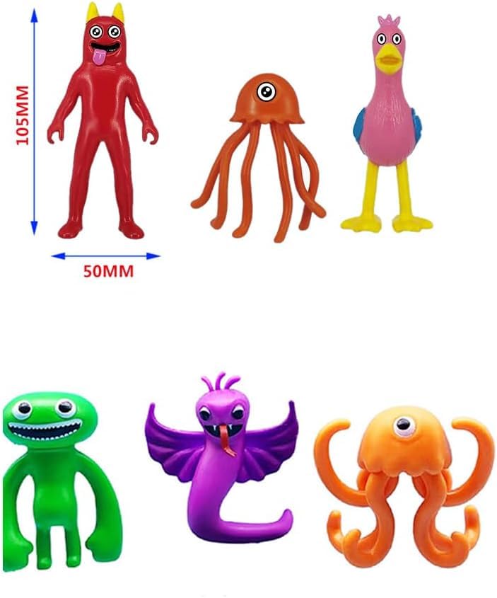 DIDAHO 9 Pcs Garten of Banban Action Figure | Banban Garten Toys