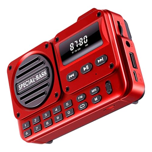 Radio AM/FM portable et légère au design rétro pour la maison