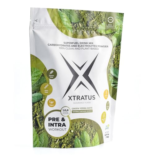 Image of Green Mate (Caffeine) - Sports Energy Drink with carbohydrates and Electrolytes. Natural Source of Caffeine. Pre and Intra Training 100% Natural. 35,27Oz.