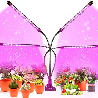 JANCOM Plant Grow Lights for Indoor Plants | Plant Light for Indoor Plants Lamps | Plant Grow Light Spectrum for Indoor Plant Growing Lamp Grow Lamp for Seedling USB Led Grow Light Bulb Growth Lamp