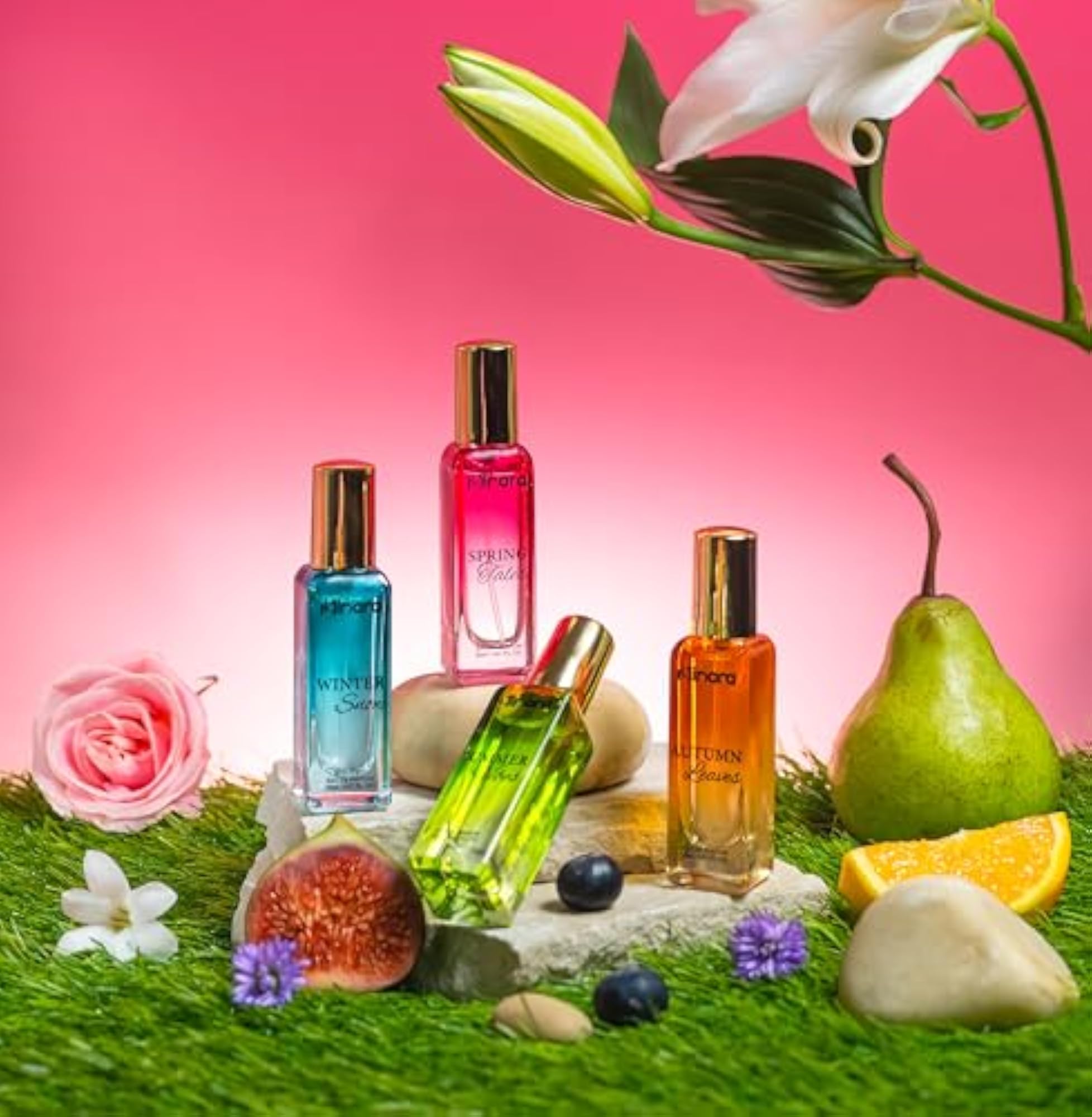 Women's Luxury Eau De Parfum Gift Set, 4x20ml
