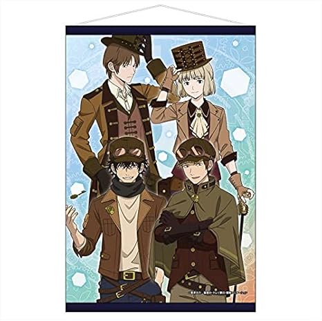 Amazon ワールドトリガー スチームパンクアート B2タペストリー B級隊長集合 アニメ 萌えグッズ 通販
