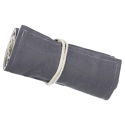La Mejor Lista de Lienzos enrollados - los más vendidos. 47 PATIKIL Mano Hecho 48 Ranuras Enrollable Lápiz Estuche, Lienzo Lápiz Envoltura Bolsa Portalápices Organizador para Artista Dibujo Colorear Bocetos, Gris