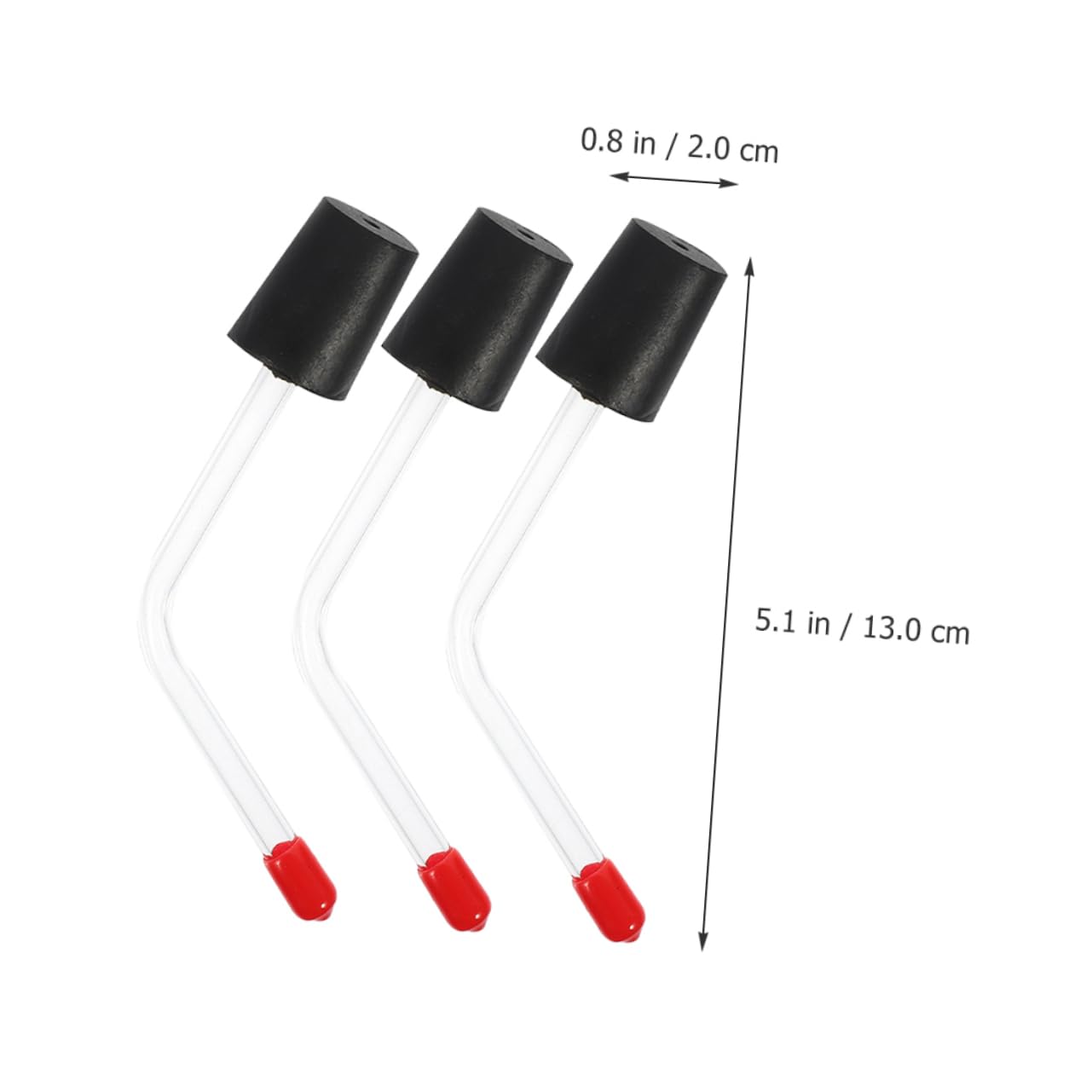 Toyvian 2 Set Mangiatoia Per Colibrì Tubi Di Alimentazione Potabile Mangiatoia Giornaliera Per Uccelli Mangiatoia Per Uccelli All'aperto Mangiatoie D'acqua Per Bicchiere 3 Pezzi*2