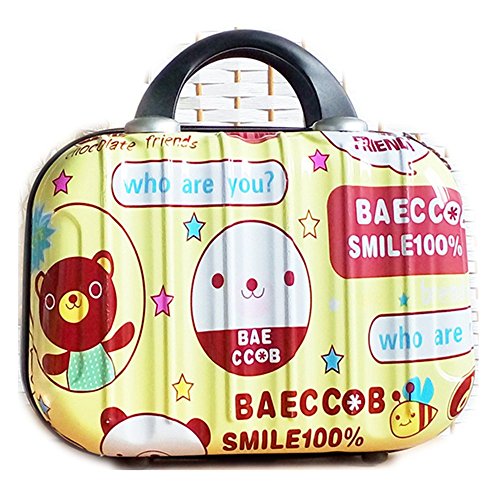 Graffiti Typ ABS Polychrome Mini Travel Luggage For Princess Boys/Girls Or Women lady
